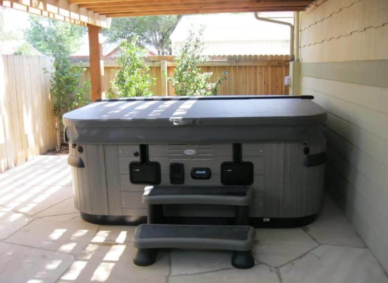 Outdoor Hot Tub Installation Ideas Authority Spas