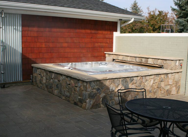Outdoor Hot Tub Installation Ideas Authority Spas